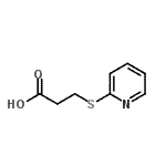CAS#: 68617-64-1， 3-(2-Pyridinylsulfanyl)propanoic acid