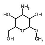 CAS#: 686298-97-5， Methyl 3-amino-3-deoxyhexopyranoside