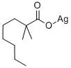 structure of CAS# 68683-18-1, Silver Neodecanoate;Silver(1+) Neodecanoate;Neodecanoic Acid, Silver(1+) Salt