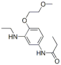 CAS#: 68703-73-1， N-[3-(Ethylamino)-4-(2-Methoxyethoxy)Phenyl]Propanamide