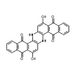 CAS#: 6871-71-2， 8,17-Dihydroxy-6,15-Dihydrodinaphtho[2,3-A:2',3'-H]Phenazine-5,9,14,18-Tetrone