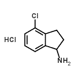 CAS#: 68755-29-3， 4-Chloro-1-indanamine hydrochloride (1:1)