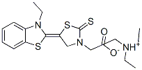 CAS#: 68758-84-9, Triethylammonium 5-(3-Ethylbenzothiazol-2(3H)-Ylidene)-2-Thioxothiazolidine-3-Acetate