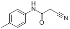 structure of CAS# 6876-54-6, 2-Cyano-N-P-Tolyl-Acetamide;2-Cyano-N-(4-Methylphenyl)Ethanamide;Aids416182;Idi1_008796