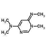 CAS#: 687966-28-5， (6Z)-N,N,1-Trimethyl-6-(methylimino)-1,6-dihydro-4-pyrimidinamine