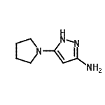 CAS#: 687999-84-4， 5-(1-Pyrrolidinyl)-1H-pyrazol-3-amine