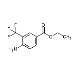 CAS#: 688020-69-1， ethyl 4-amino-3-(trifluoromethyl)benzoate