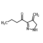 CAS#: 68809-75-6， 1-(4-Methylene-4,5-dihydro-1H-pyrazol-3-yl)-1-butanone