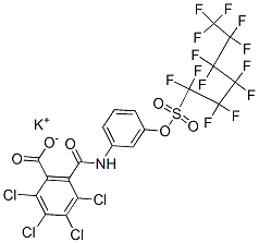 CAS#: 68815-72-5， Potassium 2,3,4,5-Tetrachloro-6-[[[3-[[(Tridecafluorohexyl)Sulphonyl]Oxy]Phenyl]Amino]Carbonyl]Benzoate