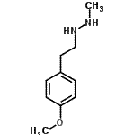CAS#: 688301-25-9， 1-[2-(4-Methoxyphenyl)ethyl]-2-methylhydrazine