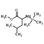CAS#: 68835-83-6， Methyl N-(trimethylsilyl)leucinate