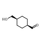CAS#: 688810-18-6， cis-4-(Hydroxymethyl)cyclohexanecarbaldehyde