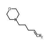 CAS#: 68893-07-2， 4-(4-Penten-1-yl)morpholine