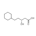 CAS#: 689291-81-4， (3R)-5-Cyclohexyl-3-hydroxypentanoic acid
