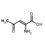 CAS#: 68982-76-3， (2Z)-2-Amino-4-oxo-2-pentenoic acid