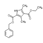 CAS#: 68999-91-7， 2-Benzyl 4-ethyl 3,5-dimethyl-1H-pyrrole-2,4-dicarboxylate