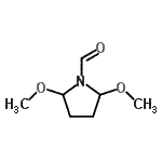CAS#: 69001-32-7， 2,5-Dimethoxy-1-pyrrolidinecarbaldehyde