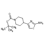 CAS#: 690261-84-8， 2-Methyl-2-propanyl 4-(2-amino-1,3-thiazol-4-yl)-1-piperidinecarboxylate