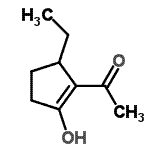 CAS#: 690661-01-9， 1-(5-Ethyl-2-hydroxy-1-cyclopenten-1-yl)ethanone