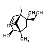 CAS#: 690662-20-5， (1R,4S,5R,7S)-4-Hydroxy-7-(hydroxymethyl)-5,7-dimethylbicyclo[3.2.1]oct-2-en-8-one
