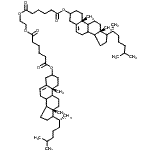 CAS#: 69068-97-9, 6,6'-Di-(8xi,9xi,14xi,17xi)-cholest-5-en-3-yl 1,1'-(1,2-ethanediyl) dihexanedioate