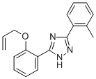 CAS#: 69095-81-4， 5-(M-Allyloxyphenyl)-3-(o-Tolyl)-1H-1,2,4-Triazole