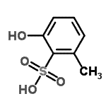 CAS#: 69103-65-7， 2-Hydroxy-6-methylbenzenesulfonic acid