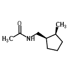 CAS#: 69131-27-7， N-{[(1R,2S)-2-Methylcyclopentyl]methyl}acetamide