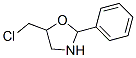 structure of CAS# 69157-36-4, 5-(Chloromethyl)-2-Phenyl-Oxazolidine ;5-(Chloromethyl)-2-Phenyl-Oxazolidine;5-(Chloromethyl)-2-Phenyloxazolidine;Nsc113414