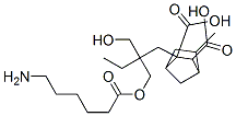 CAS#: 69178-35-4， 2-[2-[[(6-Amino-1-Oxohexyl)Oxy]Methyl]-2-(Hydroxymethyl)Butyl] Hydrogen 5-Methylbicyclo[2.2.1]Heptane-2,3-Dicarboxylate