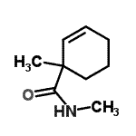 CAS#: 69216-88-2， N,1-Dimethyl-2-cyclohexene-1-carboxamide