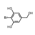 CAS#: 692205-49-5， 2-Bromo-5-(hydroxymethyl)-1,3-benzenediol