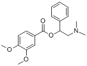 CAS#: 69226-70-6， Veratric Acid 2-Dimethylamino-1-Phenylethyl Ester