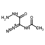 CAS#: 6927-72-6， N-(1-Diazo-2-Hydrazino-2-Oxoethyl)Acetamide