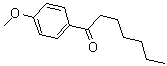 structure of CAS# 69287-13-4, 1-(4-Methoxyphenyl)-1-Heptanone;Fr-1346;1-(4-Methoxyphenyl)-1-Heptanone;P-Methoxyheptanophenone