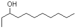 结构式 CAS# 6929-08-4, 3-十一烷醇