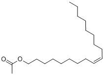 structure of CAS# 693-80-1, Oleyl Acetate;Acetic Acid [(Z)-Octadec-9-Enyl] Ester;[(Z)-Octadec-9-Enyl] Ethanoate;Z-9-Octadecen-1-Ol Acetate
