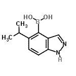 CAS#: 693285-67-5， (5-Isopropyl-1H-indazol-4-yl)boronic acid