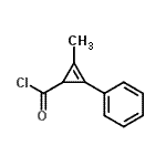 CAS#: 69341-32-8， 2-Methyl-3-phenyl-2-cyclopropene-1-carbonyl chloride