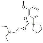 CAS 登录号:69352-92-7, 1-(3-甲氧基苯基)-1-环戊烷羧酸2-(二乙基氨基)乙酯