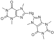 CAS#: 6937-66-2， Bis(2,6-Dioxo-1,2,3,6-Tetrahydro-1,3,7-Trimethyl-7H-Purin-8-Yl)Mercury(II)