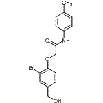 CAS#: 693805-69-5， 2-[2-Bromo-4-(hydroxymethyl)phenoxy]-N-(4-methylphenyl)acetamide