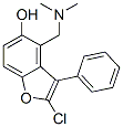 CAS#: 69405-60-3, 2-Chloro-4-(Dimethylaminomethyl)-3-Phenylbenzofuran-5-Ol