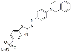 CAS#: 69412-86-8， Sodium 2-[[4-(Benzylethylamino)Phenyl]Azo]Benzothiazole-5-Sulphonate