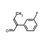 CAS#: 694513-40-1， (2E)-2-(3-Fluorophenyl)-2-butenal