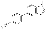 CAS#: 694533-08-9， 4-(1H-Indol-5-yl)benzonitrile