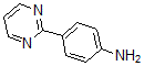 structure of CAS# 69491-57-2, 4-(2-Pyrimidinyl)-Benzenamine;4-Pyrimidin-2-Ylaniline 97%;2-(4-Aminophenyl)Pyrimidine;4-Pyrimidin-2-Ylaniline