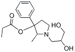 CAS#: 69552-04-1, 1-(2,3-Dihydroxypropyl)-2-Methyl-3-Phenylpyrrolidin-3-Ol 3-Propionate