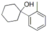 structure of CAS# 6957-09-1, 1-(2-Methylphenyl)Cyclohexanol;1-(2-Methylphenyl)-1-Cyclohexanol;Cyclohexanol, 1-(2-Methylphenyl)-