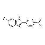 CAS#: 69570-93-0， 6-Methyl-2-(4-nitrophenyl)-1H-benzimidazole